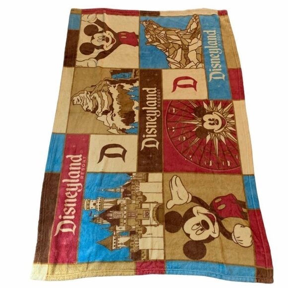 Disney Parks Disneyland Resort Throw Blanket - Picture 1 of 7